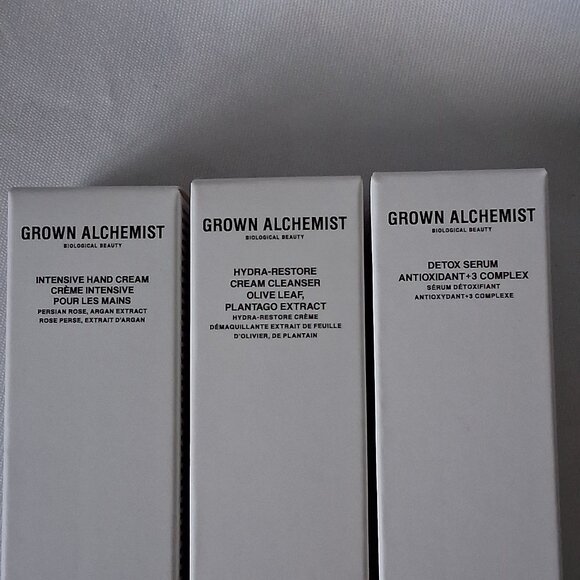 Grown Alchemist -3- Detox Serum, cream cleanser, hand cream Travel size NIB - Picture 6 of 7